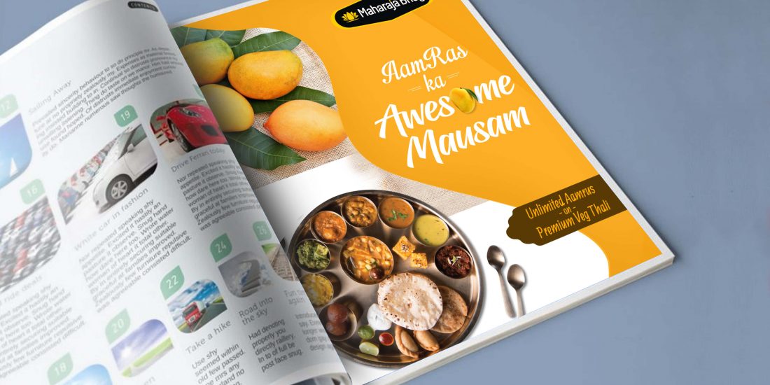 Maharaja Bhog Catalogue Design - Mind Frame India